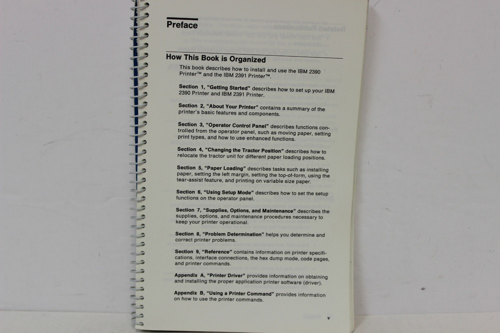 IBM PERSONAL PRINTER SERIES II 2390 & 2391 USER'S REFERENCE GUIDE MANUAL