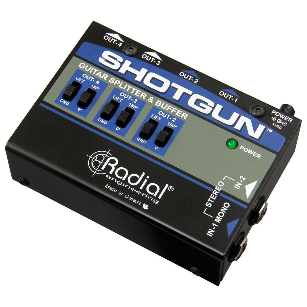 Radial Engineering Shotgun Bundle with Snark X Tuner