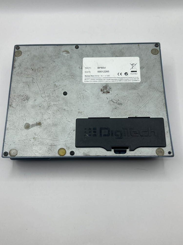 DIGITECH BP80 MODELING BASS PROCESSOR GUITAR EFFECTS PEDAL ~ AS IS ~ READ