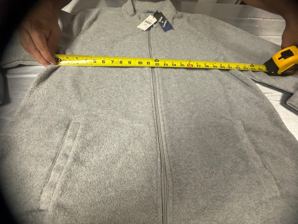 Young USA Grey Zipper Jacket 2Xl NWT