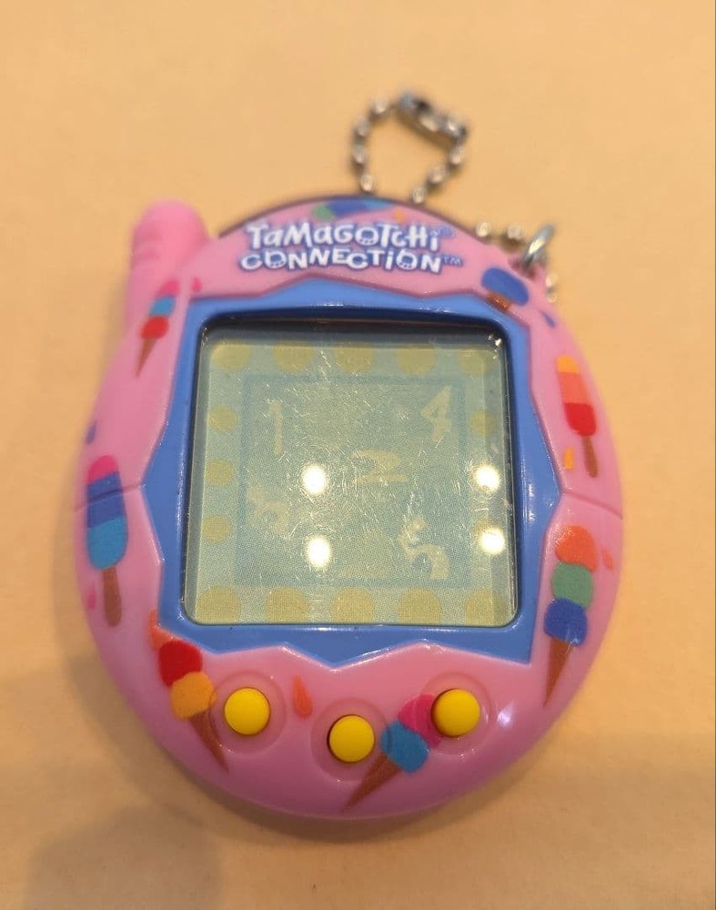 Overseas version Tamagotchi Connection Clear Pink 2 piece set