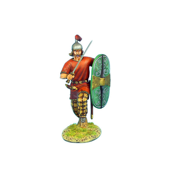ROM034 German Warrior Charging with Sword by First Legion