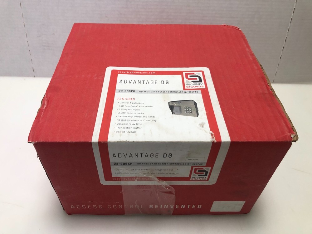 Security Brands 23-206KP – HID Prox Card Reader Controller With Keypad