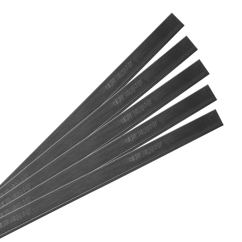 144 Pack Blue Dragon Round Hard Universal Squeegee Rubber