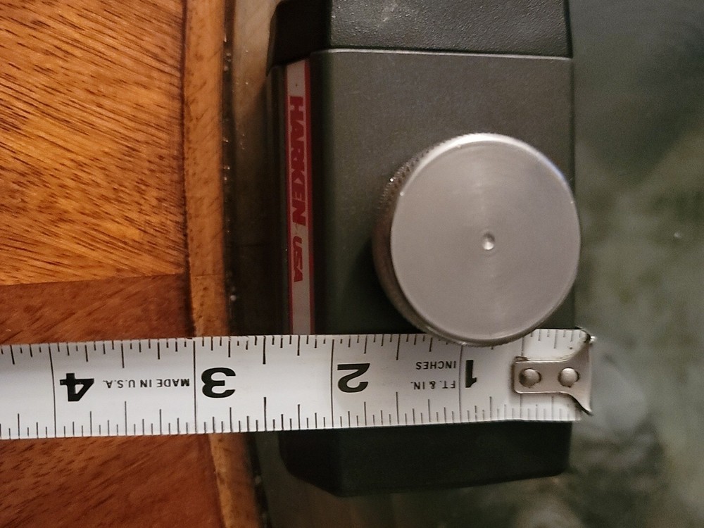 Harken Mini-Maxi Adjustable Rak/Pin Stop pn screw stop