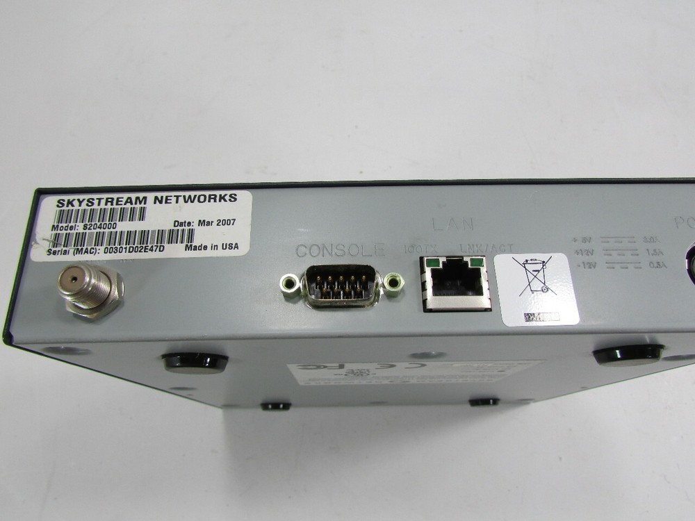 SKYSTREAM NETWORKS 820400 MICRO EMR-1600