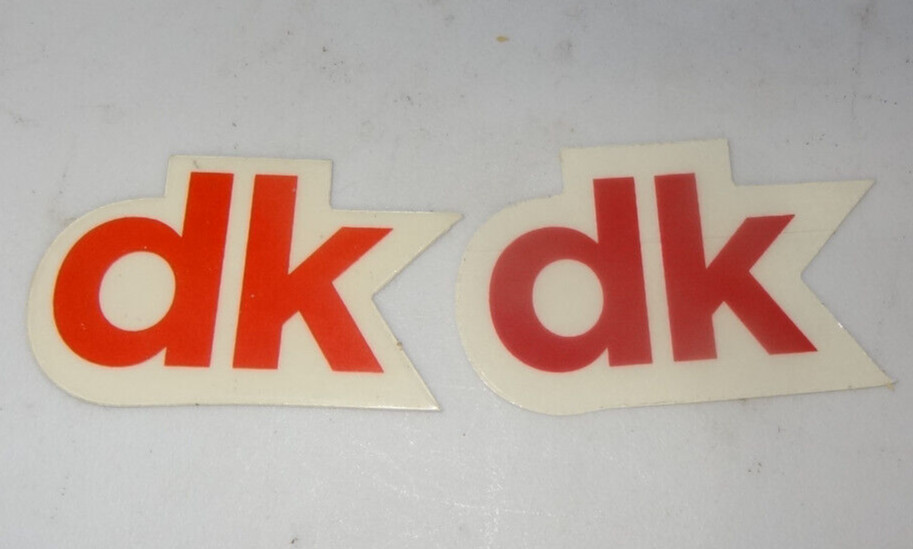 DK  BMX Sticker red