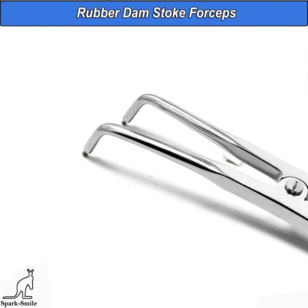 Orthodontic Rubber Dam Stokes Clamp Forceps Dental Endondontics Instruments CE
