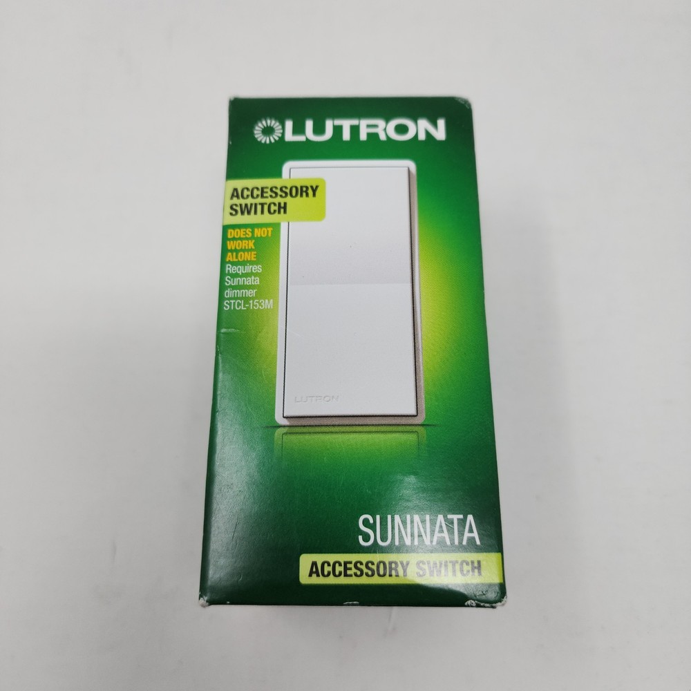 New Lutron Sunnata ST-ASR-WH Accessory Switch White