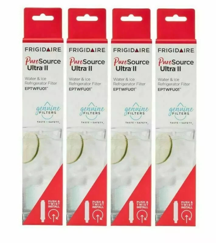 2 Pack Frigidaire EPTWFU01 Pure Source Ultra II Refrigerator Water Filter US