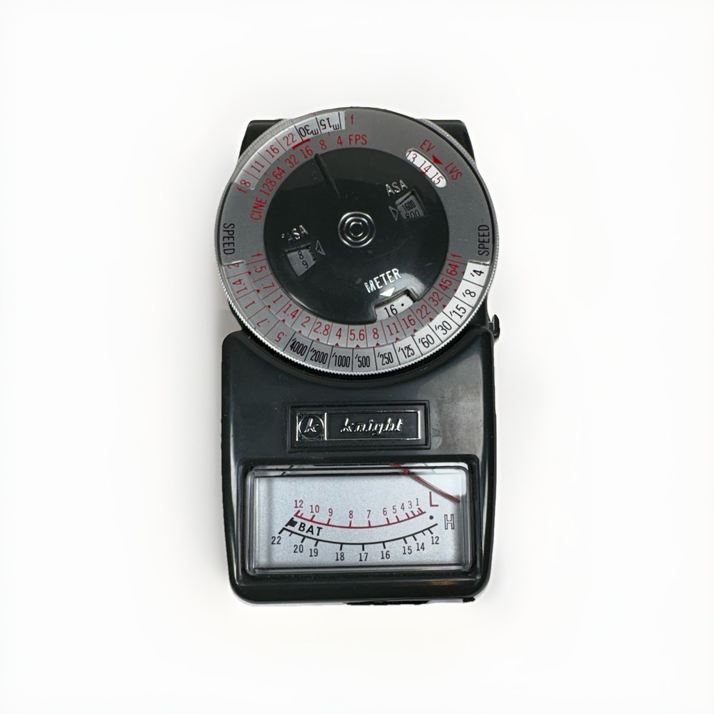 Vintage Knight Analog Light Meter. Tested And Working.