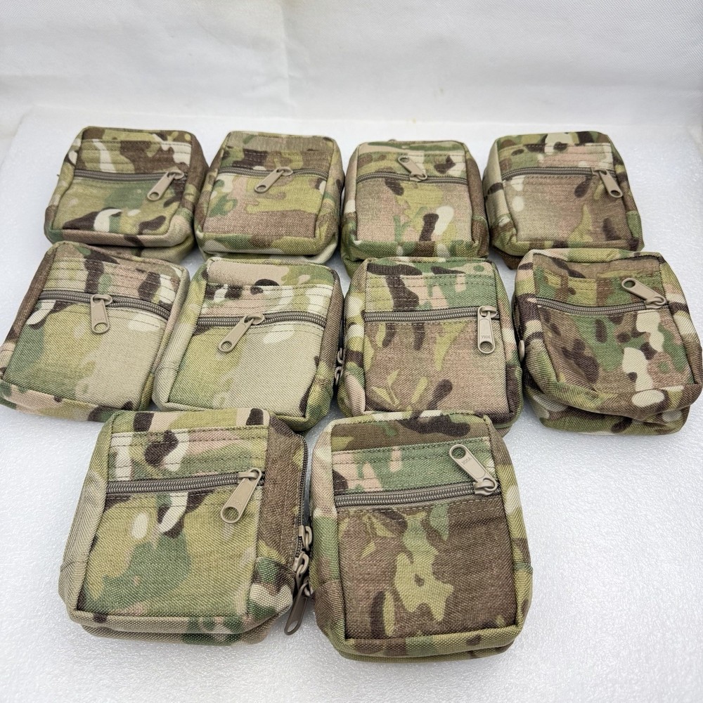 Small Padded Multicam OCP Military Utility Multipurpose Pouch Belt Loop New