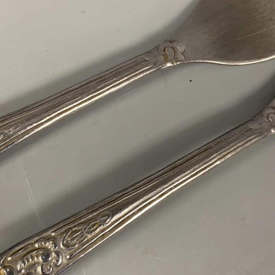 Utica Stainless Steel Flatware 2 Pc Allen Hall Forks Dinner Replacement