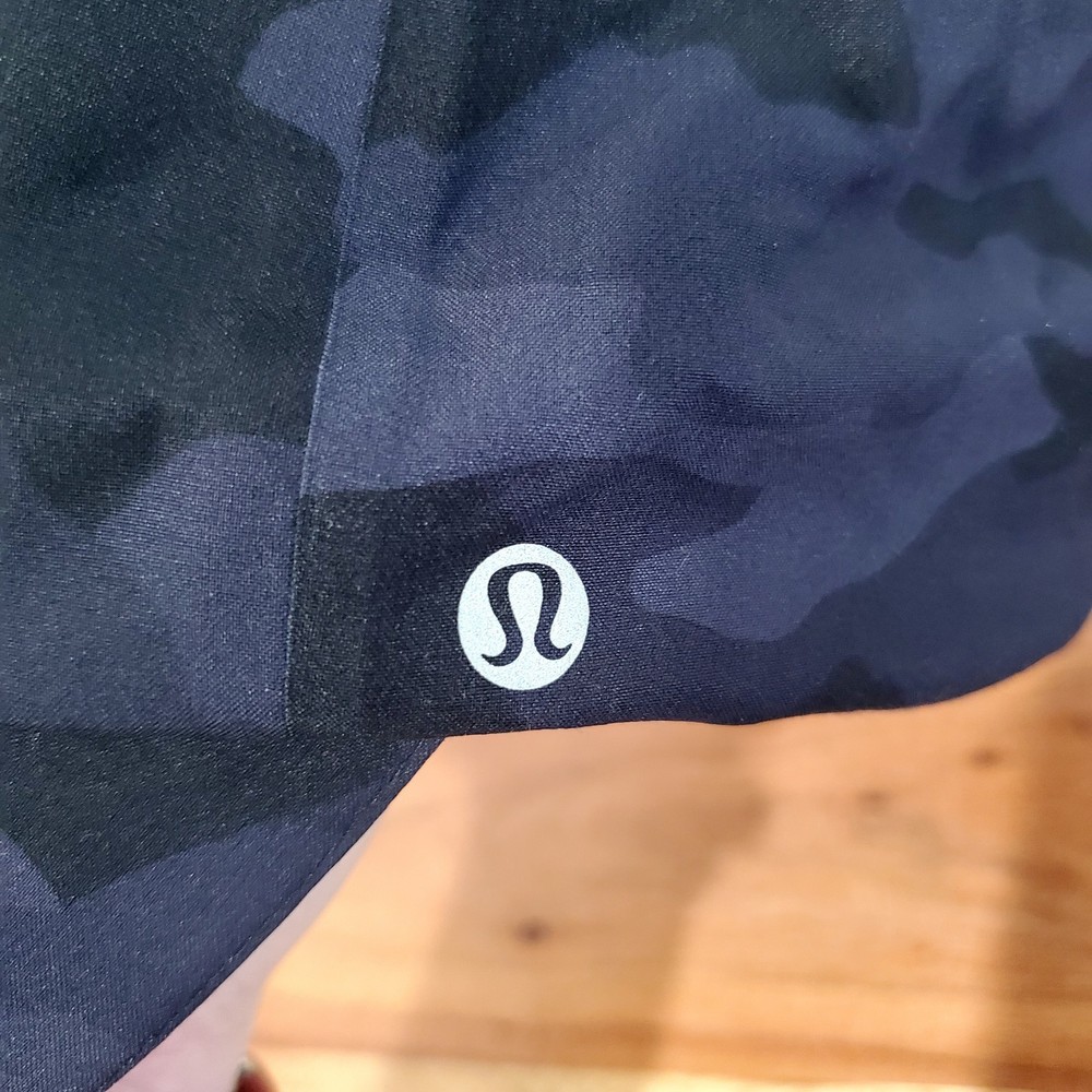 Lululemon Adjustable Camouflage Black Gray Hat Baseball Cap O/S