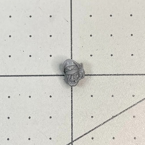 40K IMPERIAL GUARD TANK COMMANDER HEAD bit commissar GW bitz Kill Team AM26