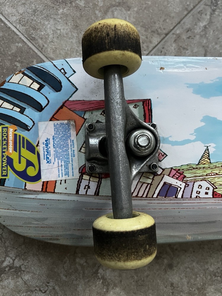 Variflex Rocket Power Nickelodeon Vintage Complete Skateboard