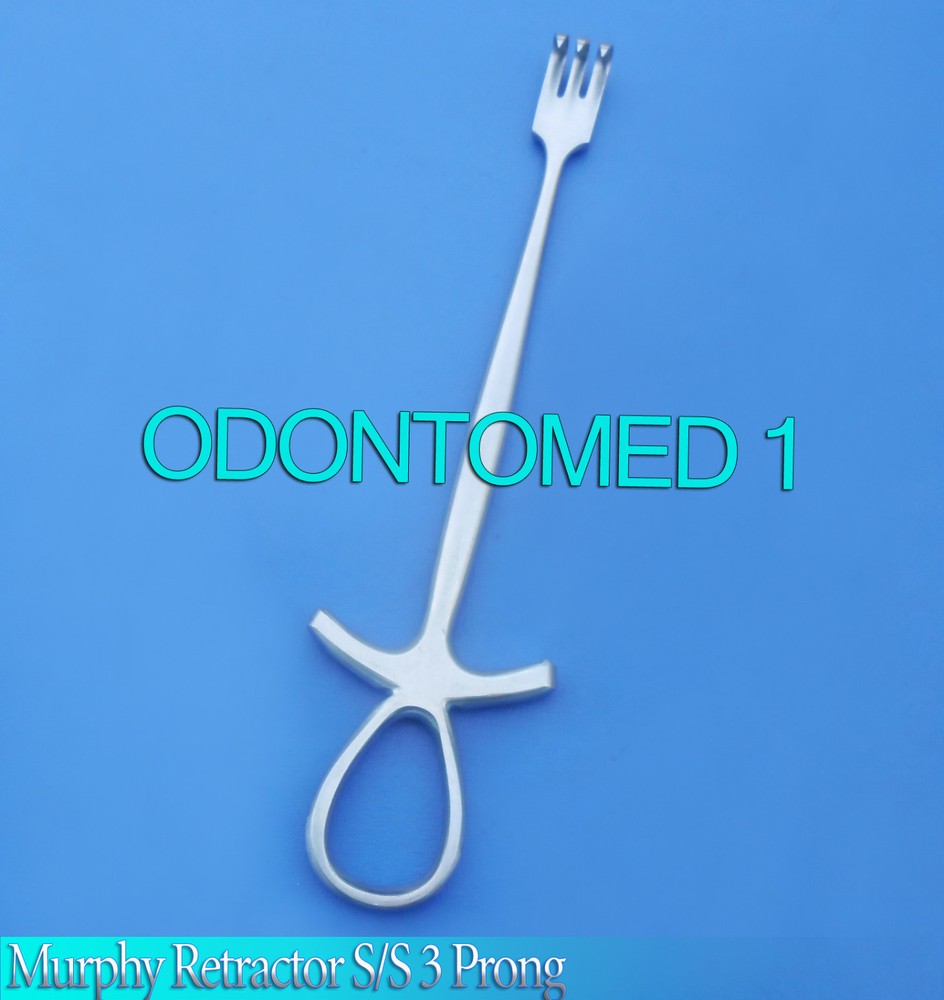 Murphy Retractor Surgical Instruments Prong7.50" 3PS/S
