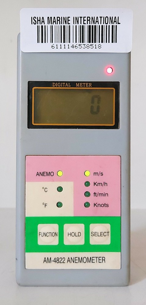 Anemometer AM-4822 Digital Meter