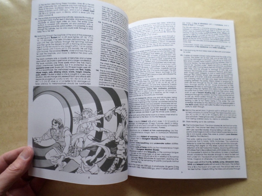 White Plume Mountain S2 Dungeons & Dragons adventure module