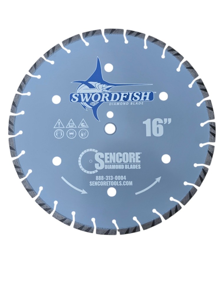 Swordfish Diamond Blade by Sencore Diamond Tools