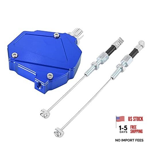 Universal Motorcycles Stunt Clutch Easy Pull Cable Line Aluminum Alloy Blue