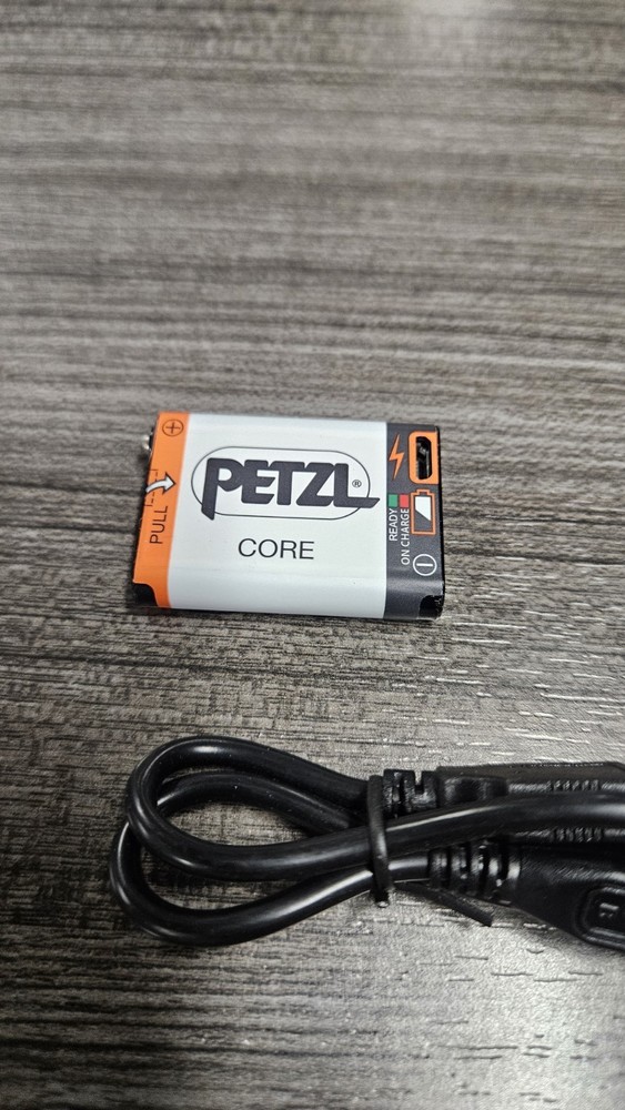 Petzl Core MICRO-USB Rechargeable Headlamp Lithium Hydrid Battery System E99ACA