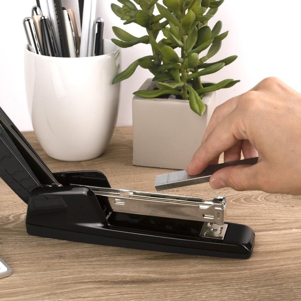 Black Desktop Stapler, 30 Sheet Capacity