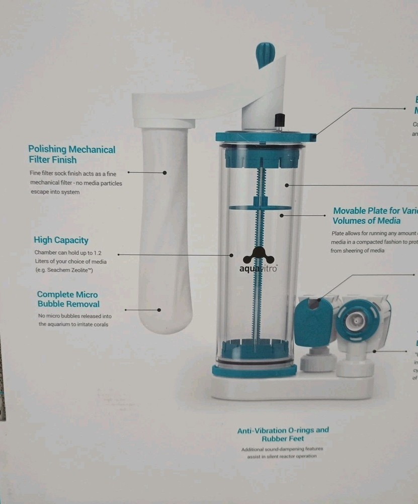Aquavitro element Z Zeolite Reactor