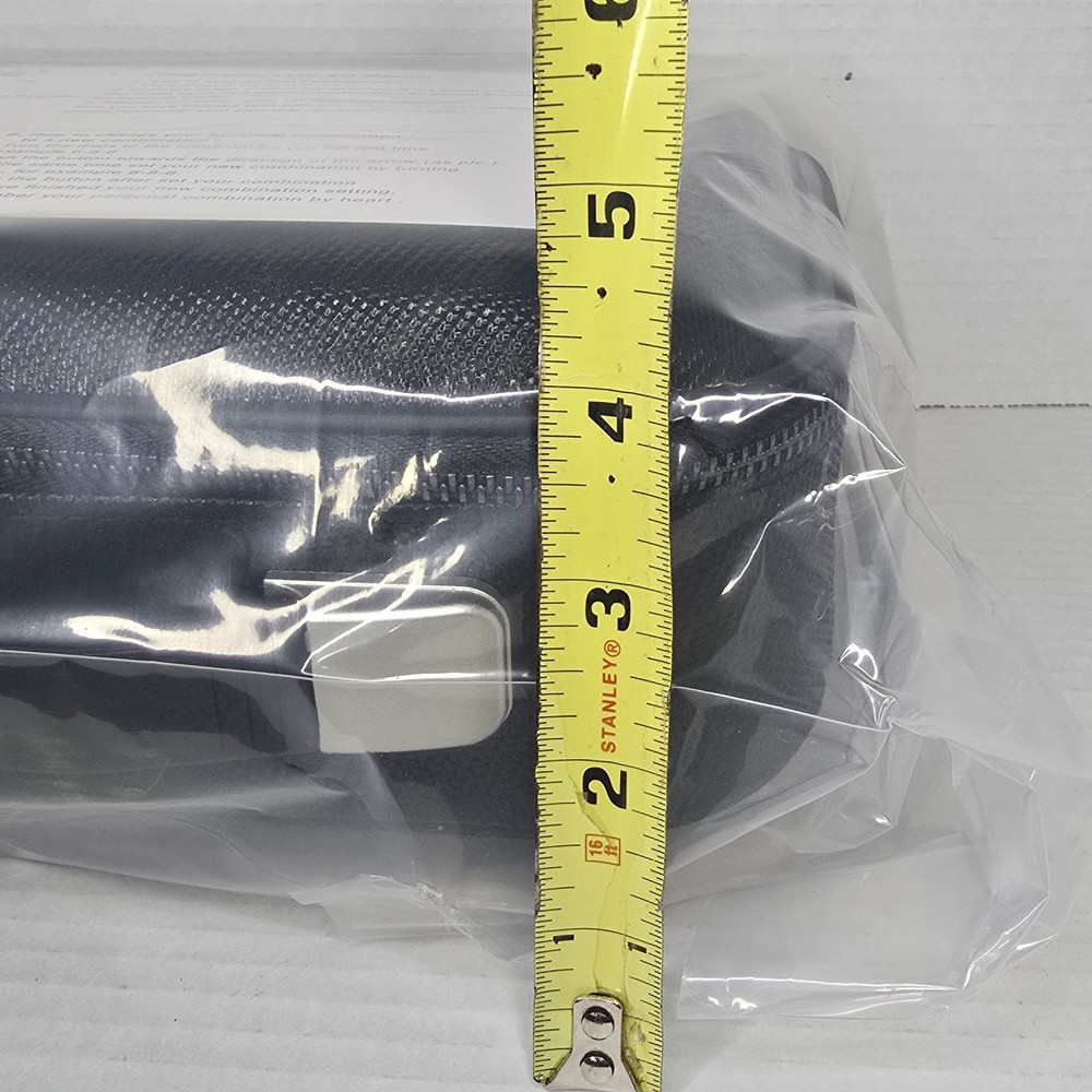 Fireproof Document Black Bag with Lock Fireproof Waterproof File Organizer New