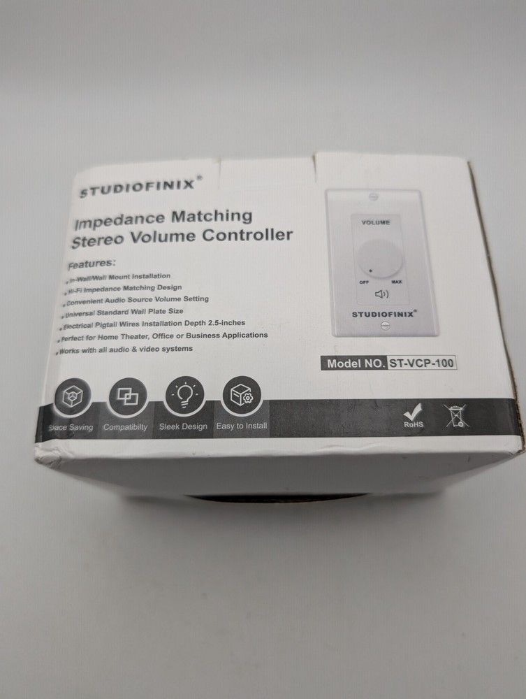 Studiofinix Impedance Matching Stereo Volume Controller ST-VCP-100