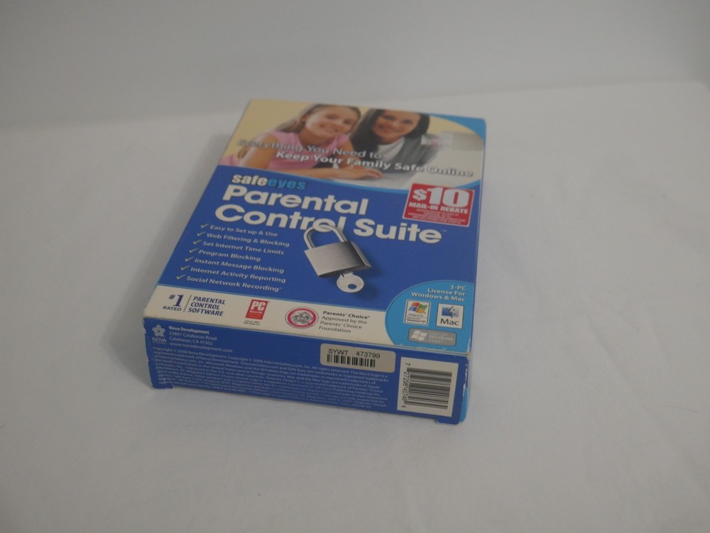 SafeEyes Parental Control Suite 2008 (1D1)