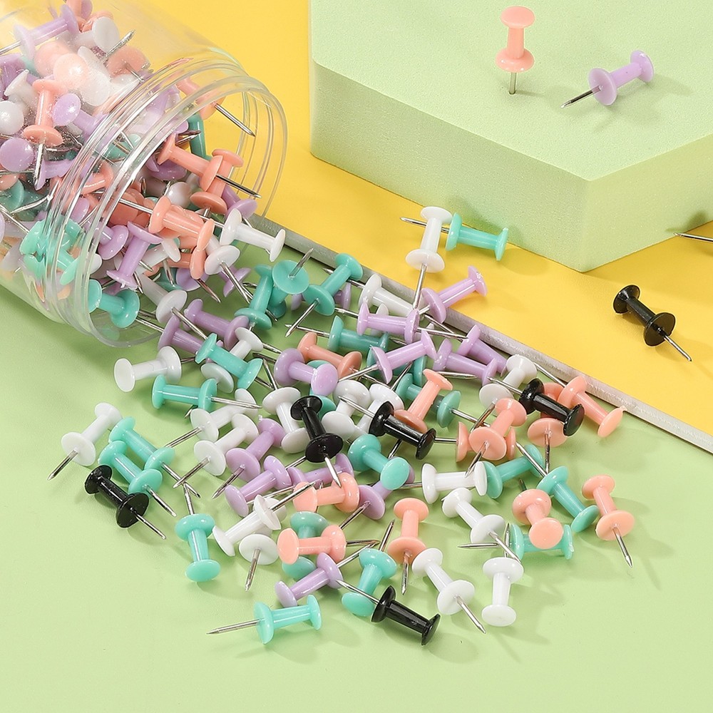 Drawing Tips, Plastic Head with Steel Tip, 200Pcs, Purple