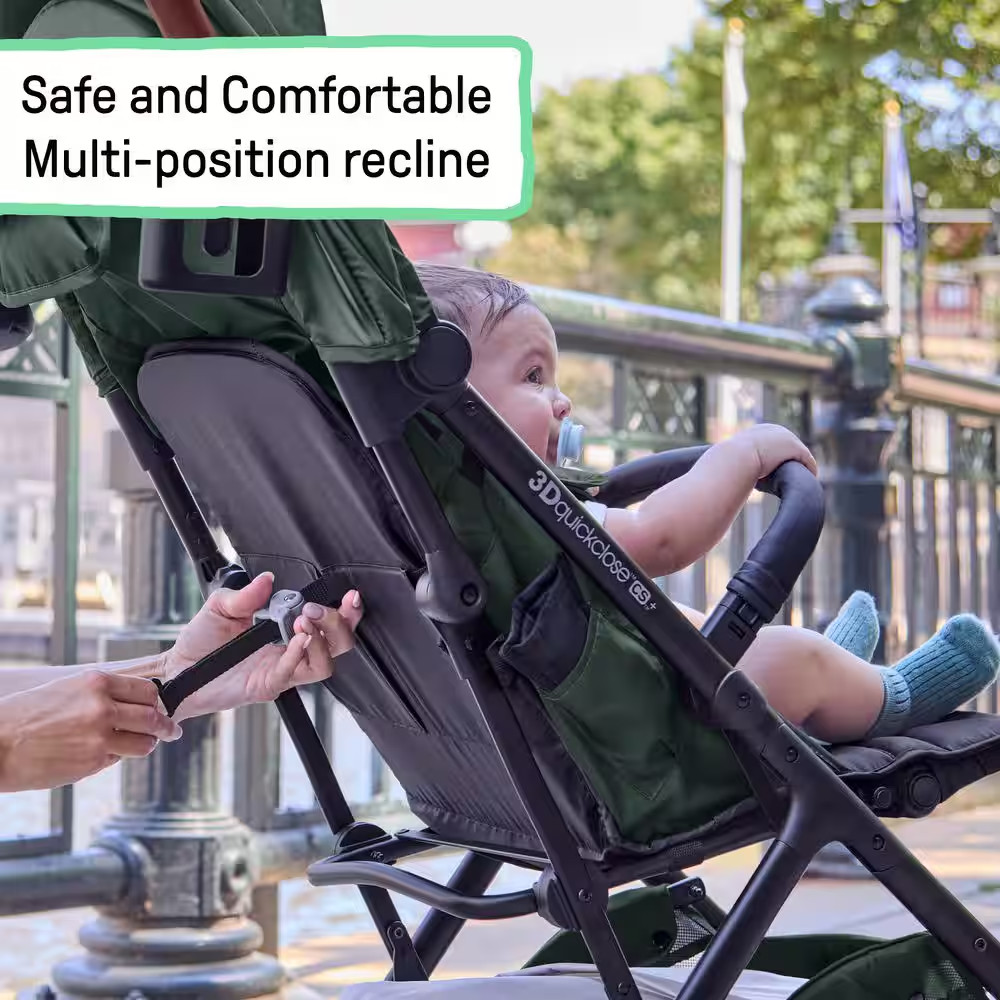 3Dquickclose CS+ Compact Fold Stroller-Green