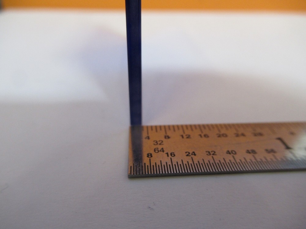 ZEISS GERMANY BLUE GLASS FILTER OPTICS MICROSCOPE PART AS PICTURED &A5-A-70