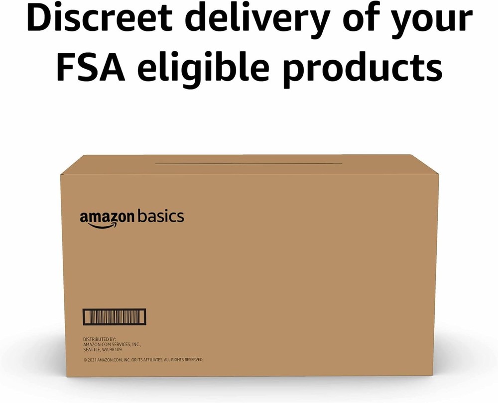 Amazon Basics 104 Pack Guards White Men's Incontinence Guards