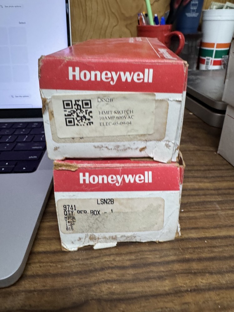 Honeywell Switch LSN2B LIMIT SWITCH 10 AMP 600VAC
