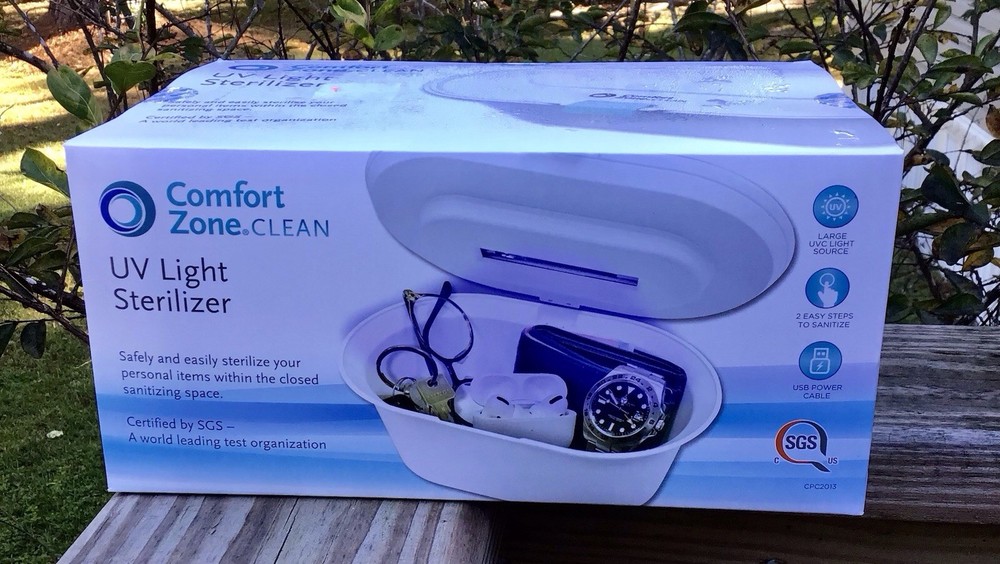 COMFORT ZONE CLEAN UV LIGHT STERILIZER