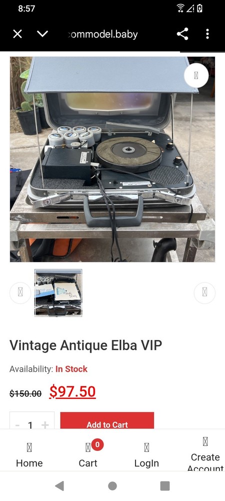 Vintage Elba Audio/Video