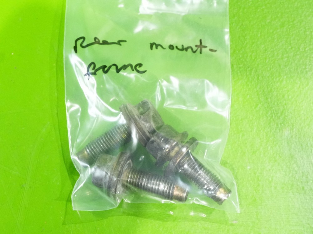 90-93 Integra OEM rear back engine motor mount - frame mount bolts SET