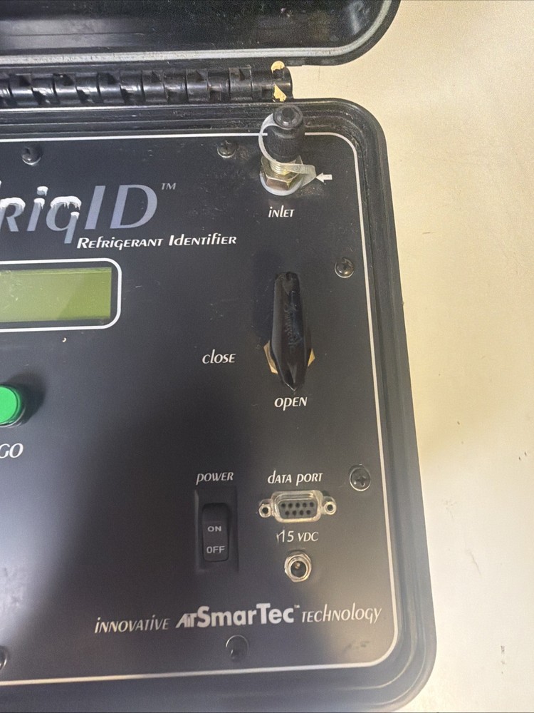 AIT R-FRIGID REFRIGERANT IDENTIFIER ANALYTICAL INDEX TECHNOLOGIES SMARTEC