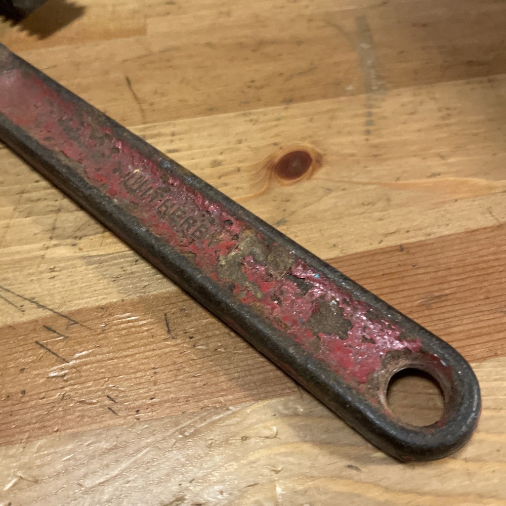 Witherby 14” Monkey Wrench Pipe Wrench Vintage Spain Tools