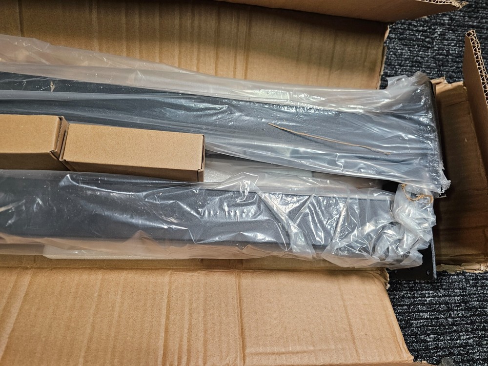 (QTY 2)Deck Man 36" Outboard Adjustable-Angle Stainless Steel Cable Railing Post