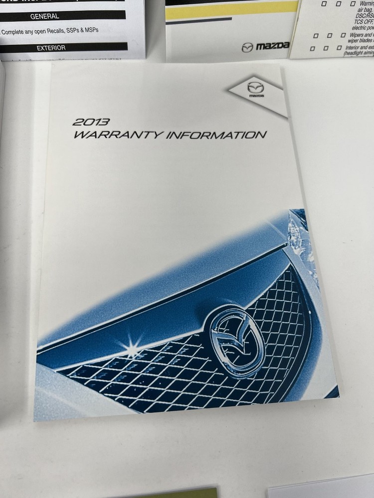 2013 Mazda CX-9 Owners Manual OEM Complete Set