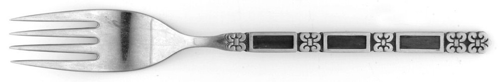 Oneida Silver Madrid-Black Accent  Fork 496487