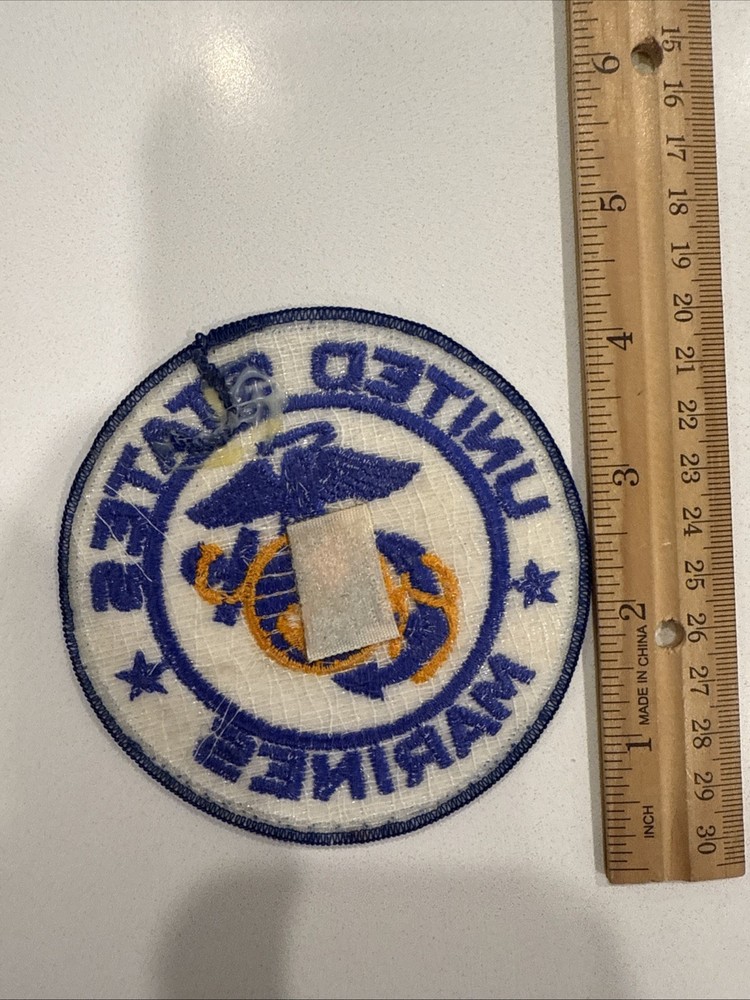 USMC Marines Squadron Patch: USMC Flag Patch, Eagle Globe Anchor EGA