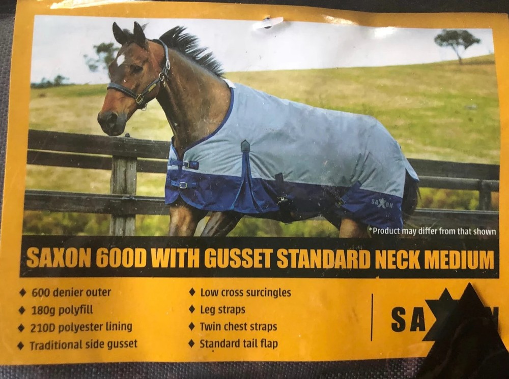 Saxon Sheet 600D with Gusset Standard Neck Medium - 60”
