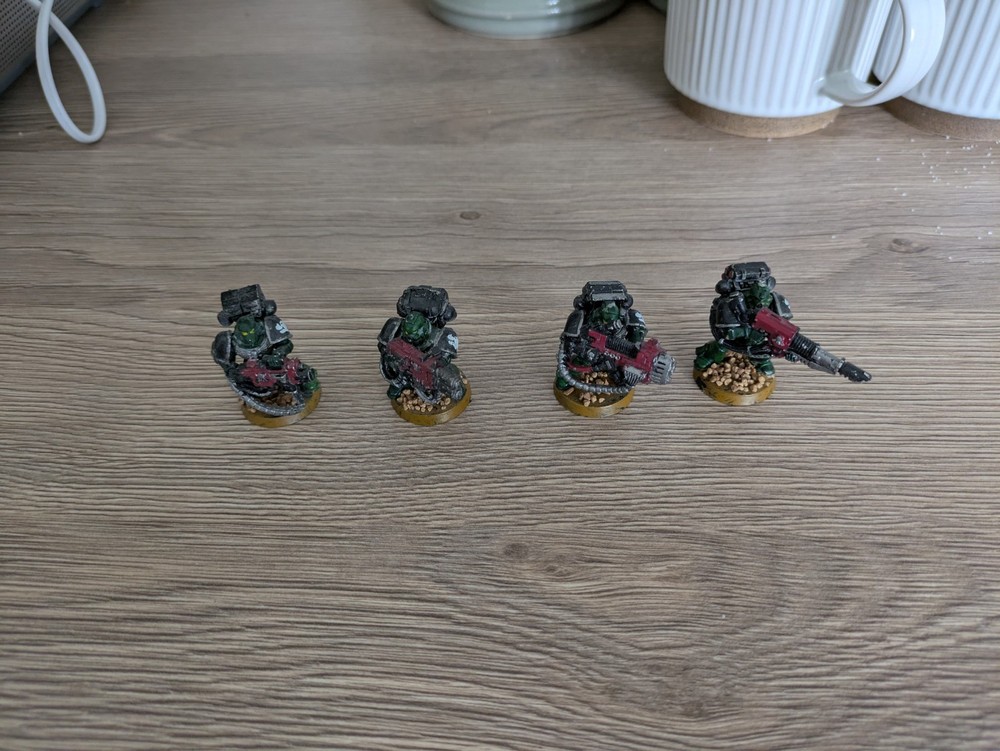Warhammer 40k - Space Marines - Classic Metal Marine Devastator Squad