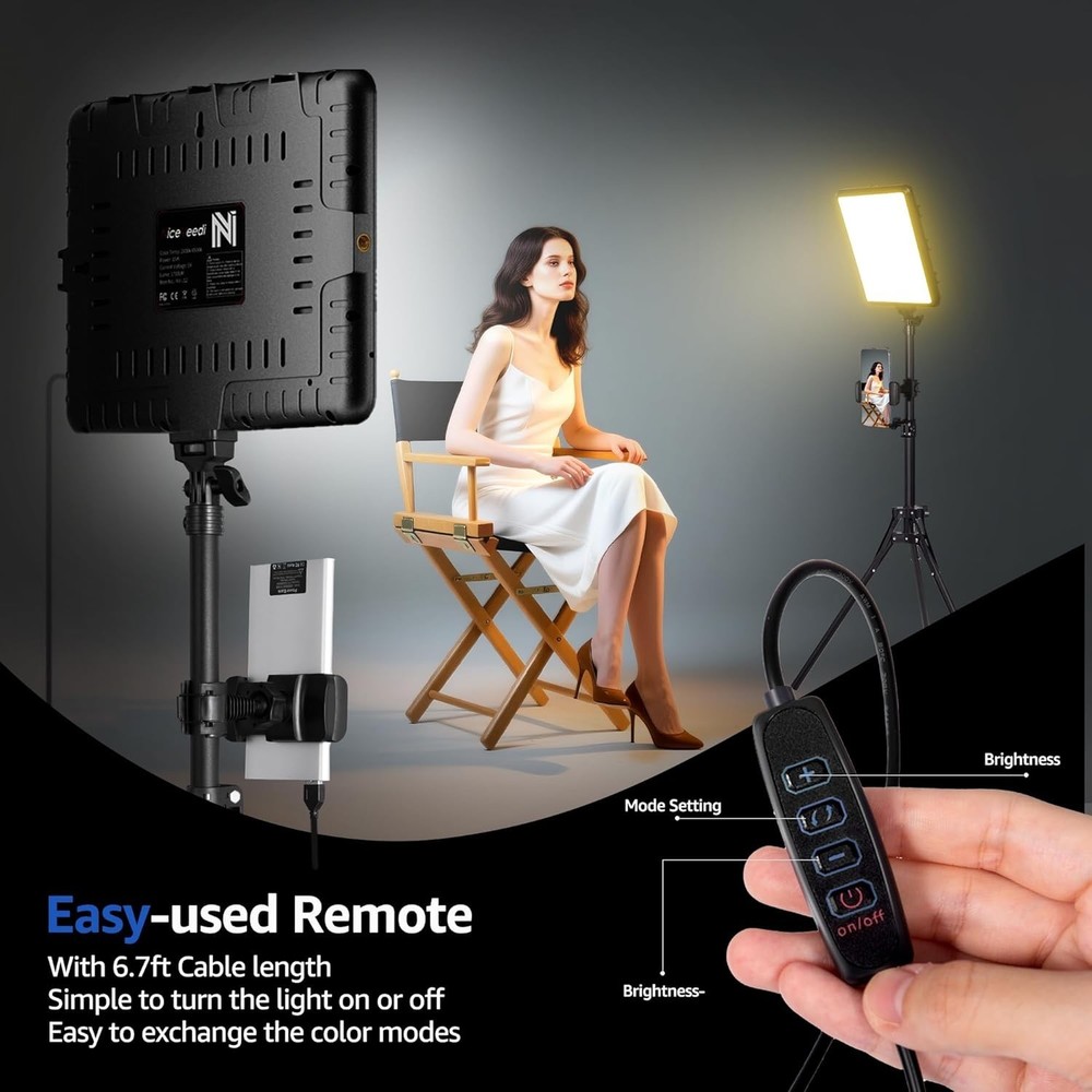 VersaLite 73" Dimmable LED Video & Streaming Light Kit