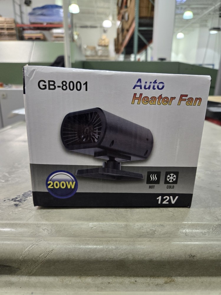 Portable Car Heater and Defroster 12V, Cigarette Lighter