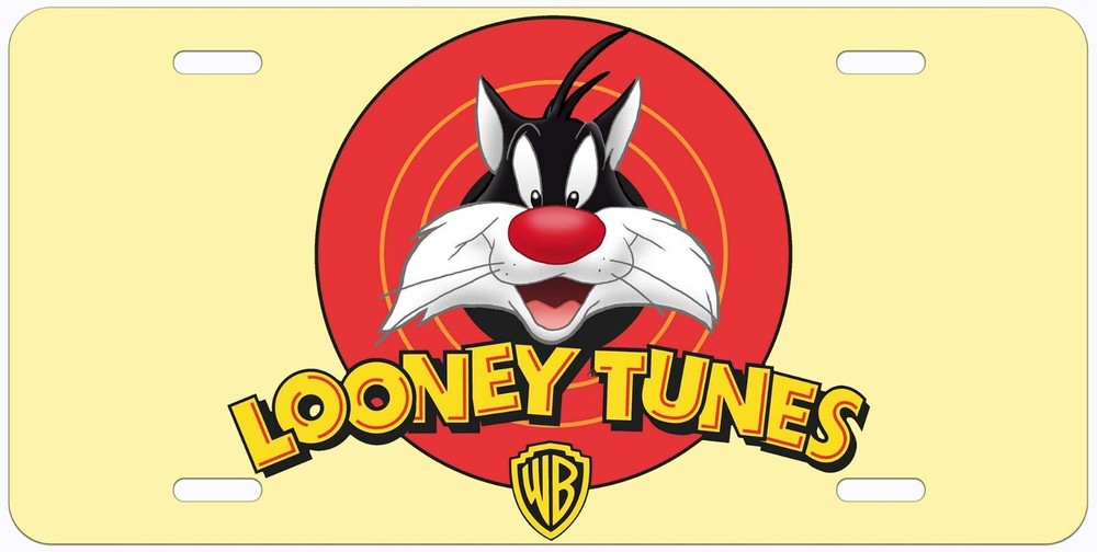 Sylvester Tunes Novelty Car License Plate